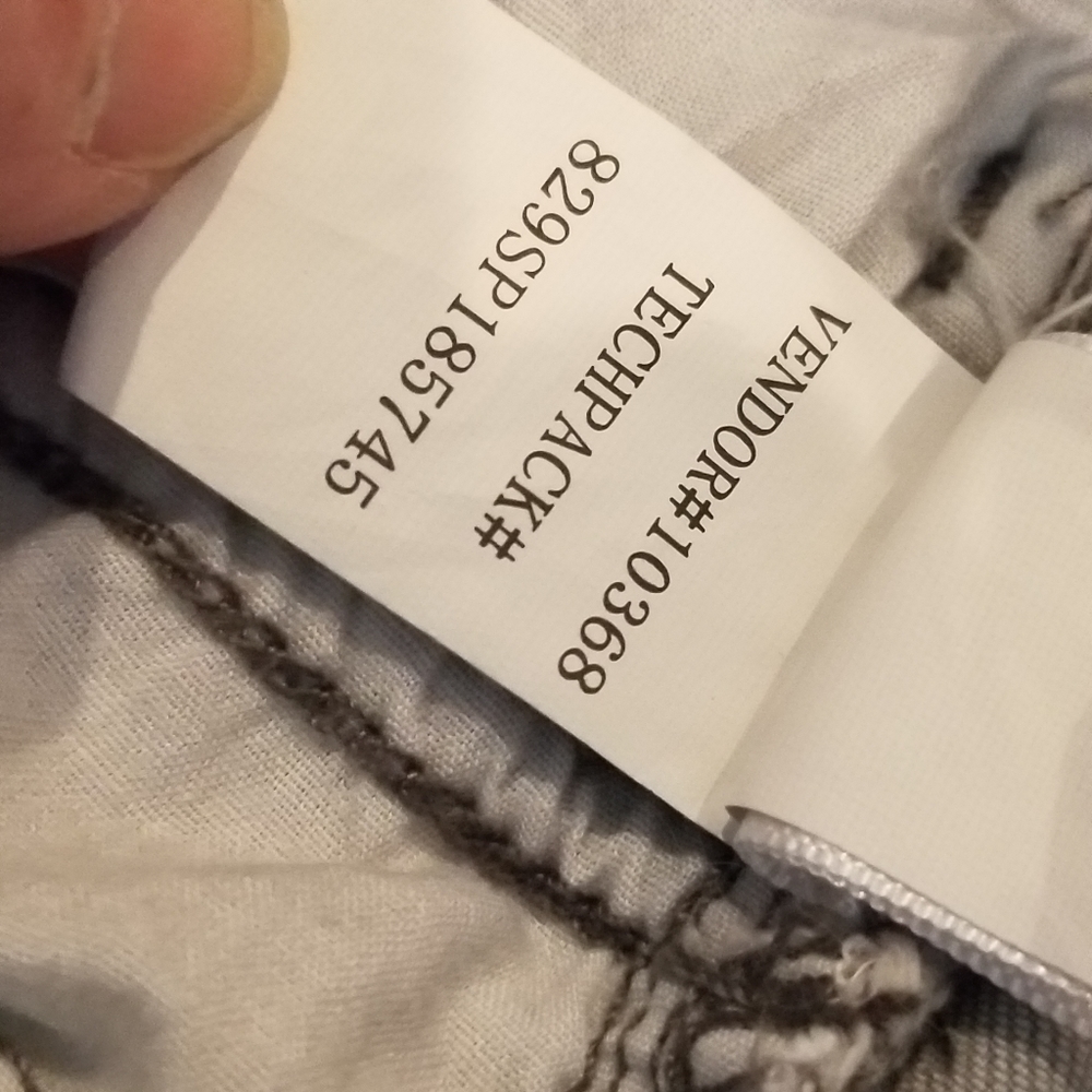 PACSUN Super Stretch Shortie Gray jean Shorts 25 - Picture 11 of 14